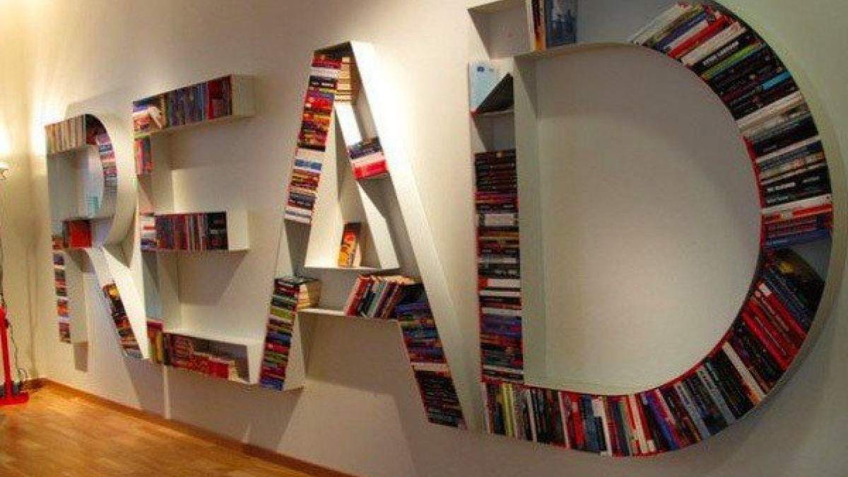 Самые необычные книжные полки: как они выглядят Самые необычные книжные полки: как они выглядят