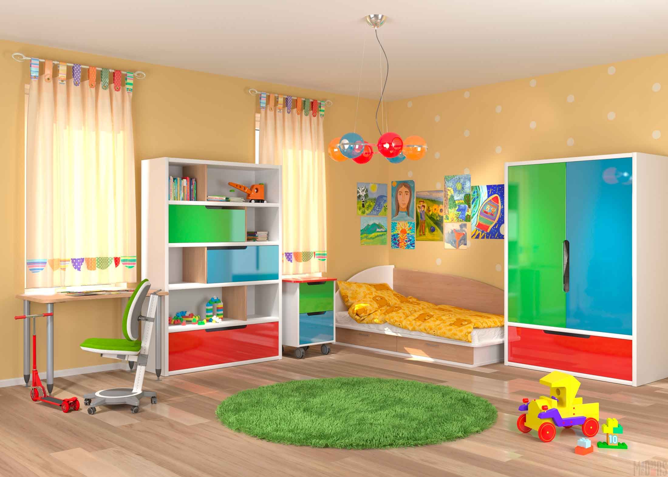 Як зробити дитячу кімнату яскравою і стильною: бюджетний лайфхак