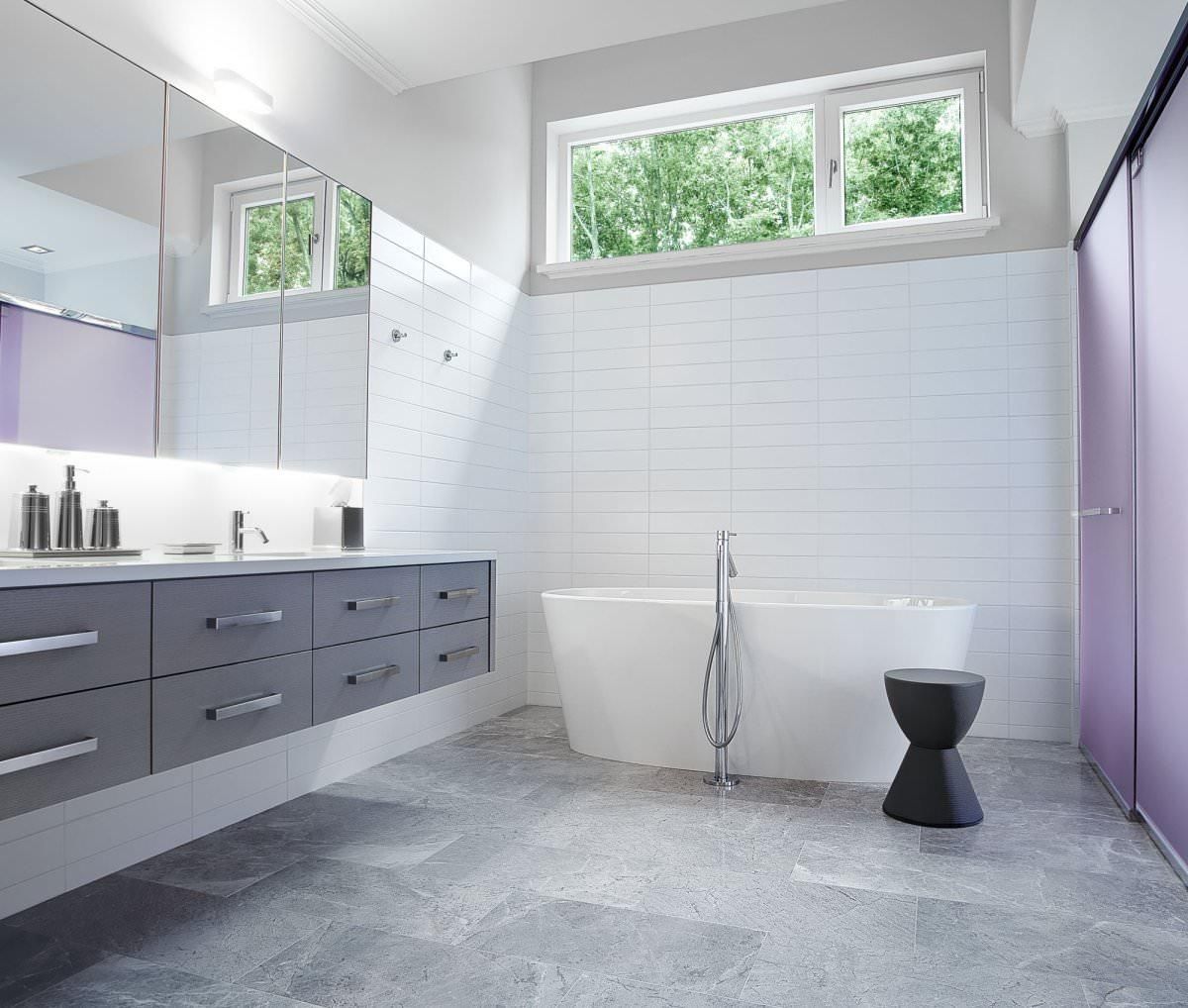 Ванна кімната у стилі мінімалізм: особливості та нюанси