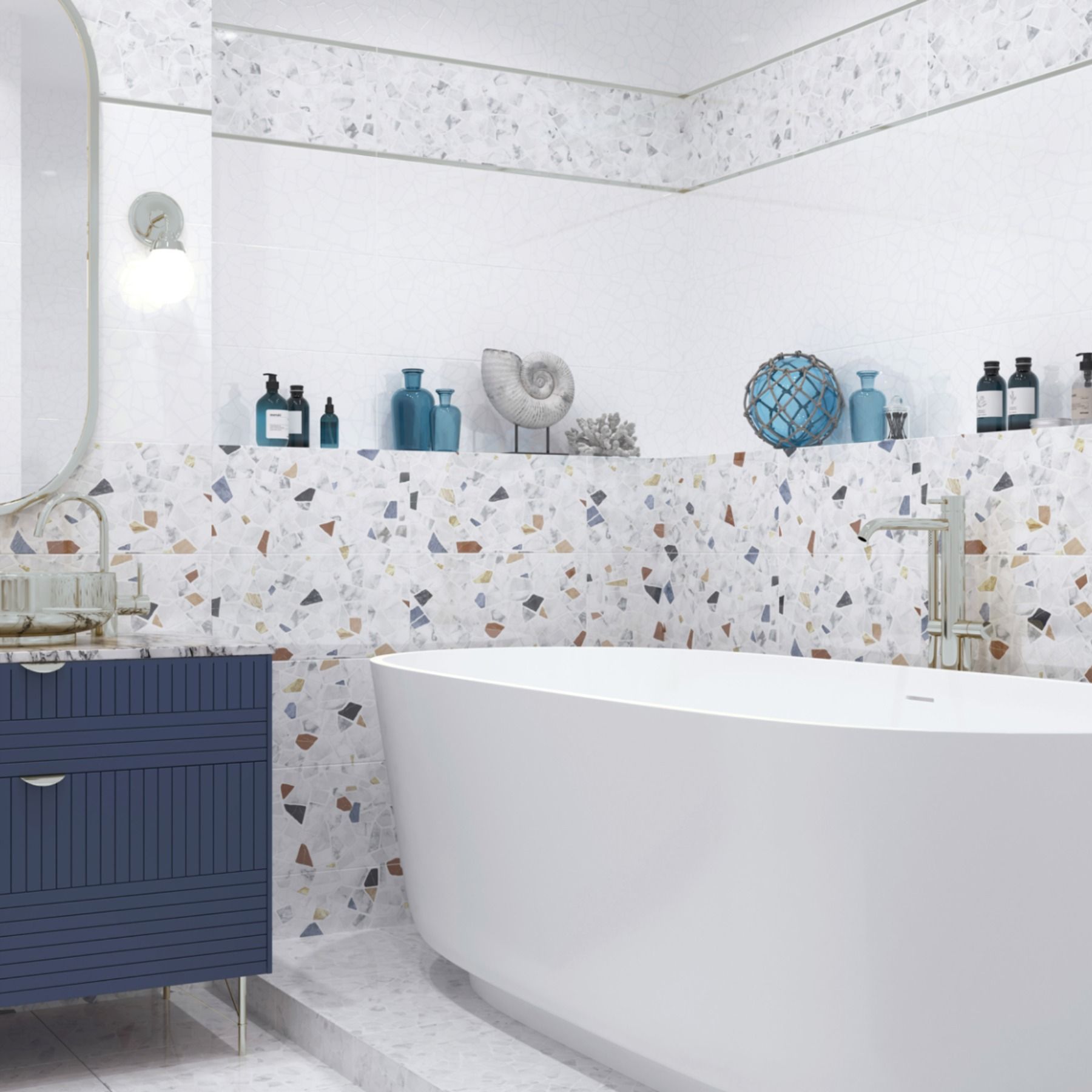Плитка у ванній: 5 небанальних дизайн-ідей