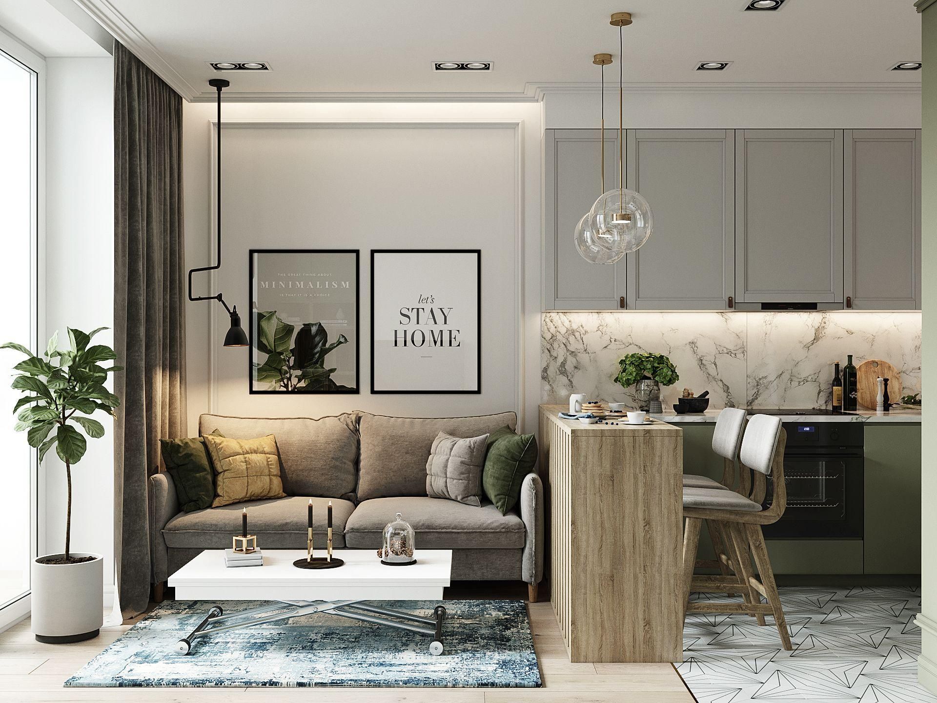 Объединение кухни с гостиной: все за и против - советы дизайнера Объединение кухни с гостиной: все за и против - советы дизайнера