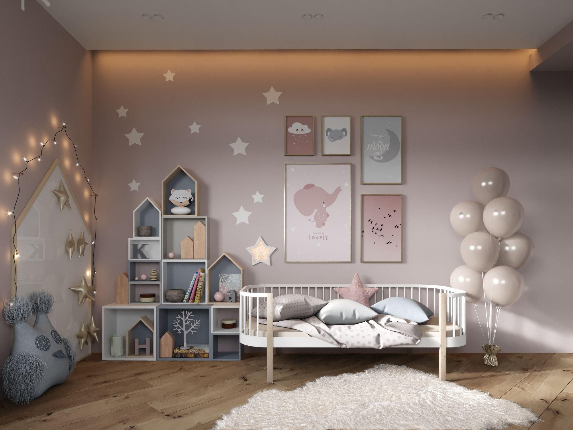 Интерьер детской: 4 шага, которые сделают комнату стильной и удобной