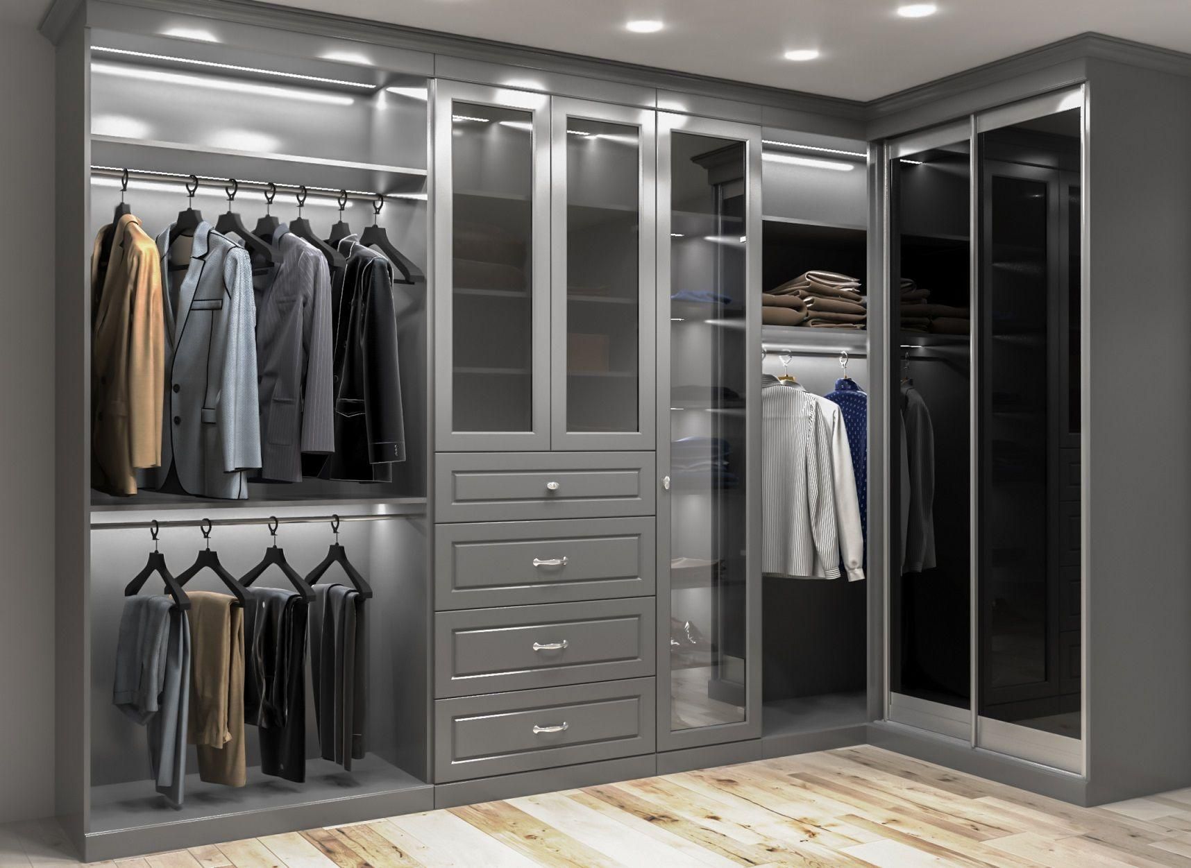 Открытая гардеробная в спальне: что это за решение и кому оно подойдет Открытая гардеробная в спальне: что это за решение и кому оно подойдет