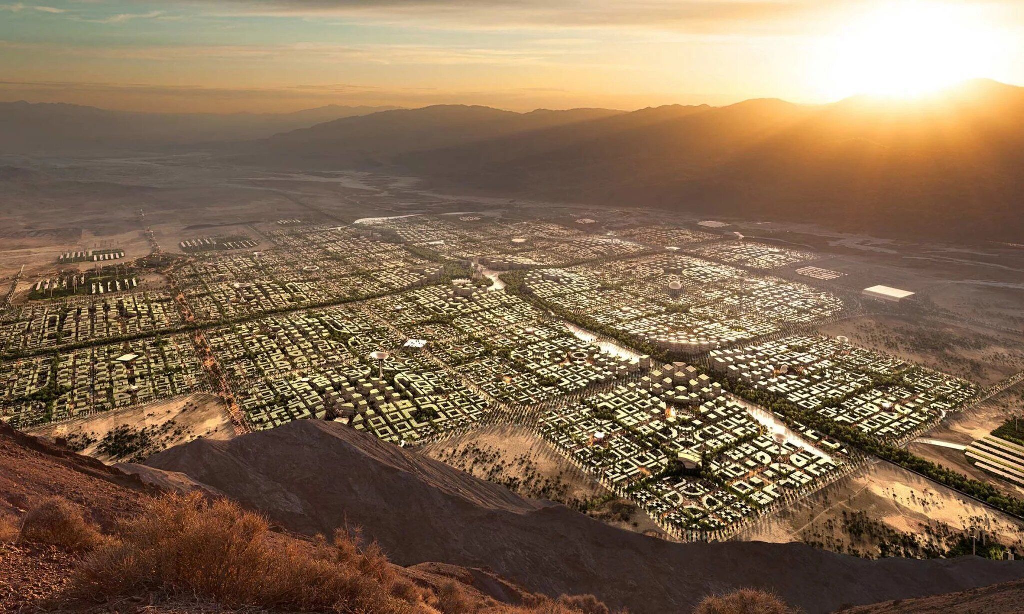В пустыне США планируют построить экологический мегаполис: как он будет выглядеть - Недвижимость