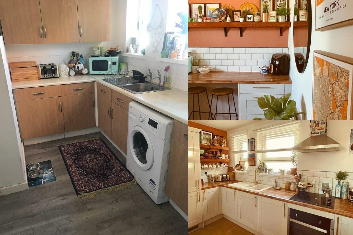 Жителька Великої Британії бюджетно оновила стару квартиру: фото до та після - Нерухомість