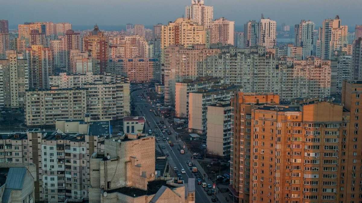 левый берег киева