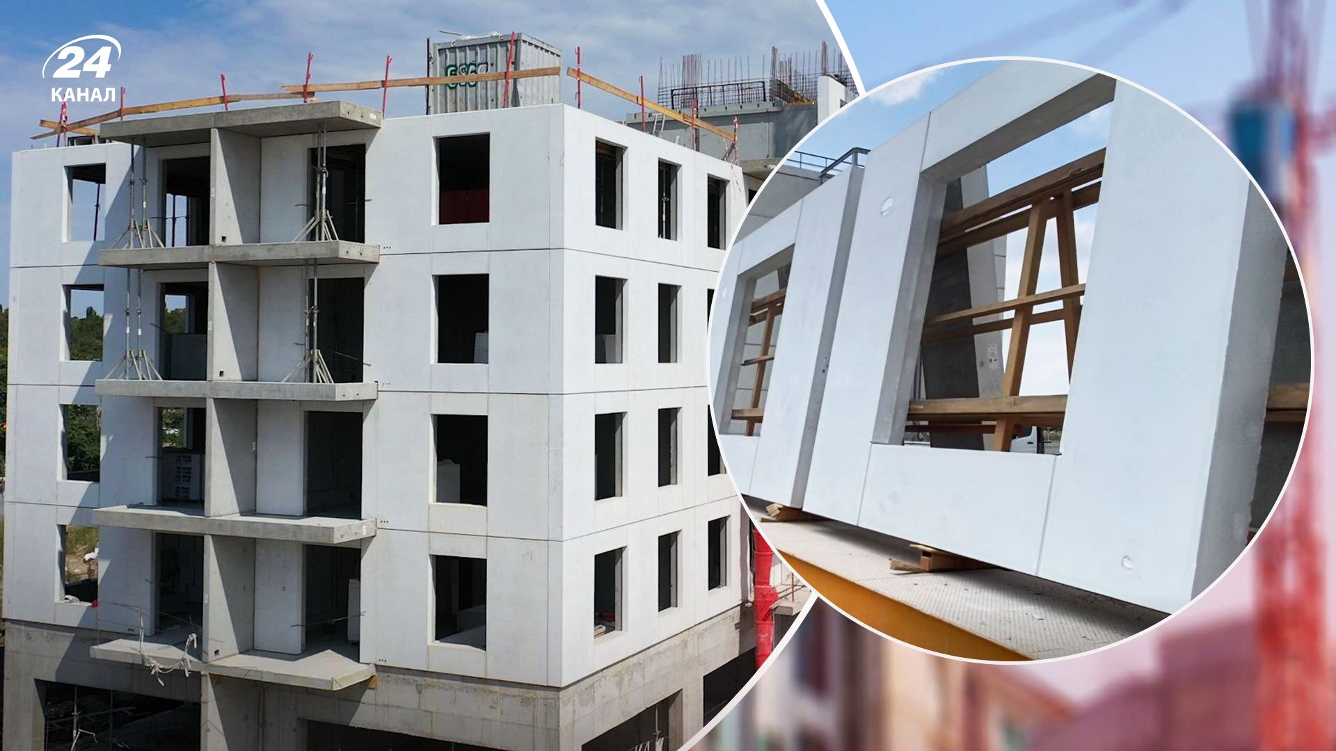 В Ірпені зводять будинки за новою технологією, В Ірпені зводять будинки за новою технологією,