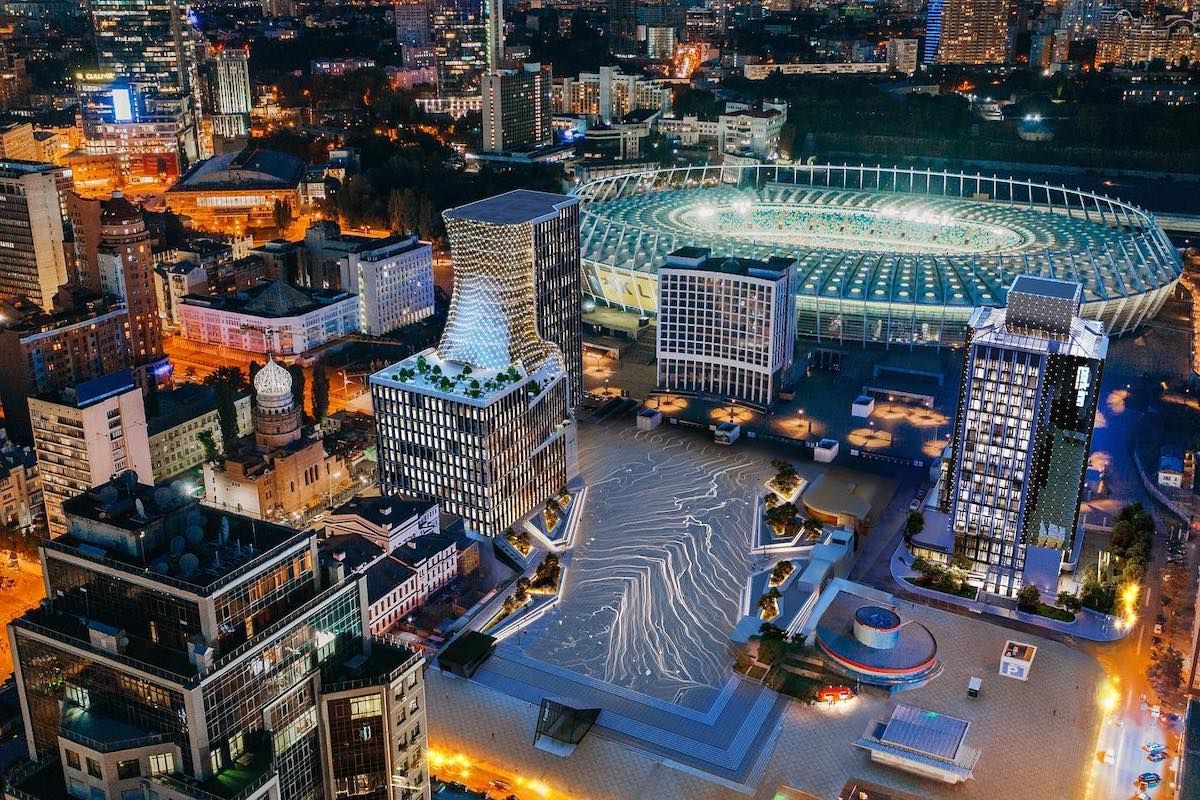 У Києві зведуть 21-поверховий бізнес-центр