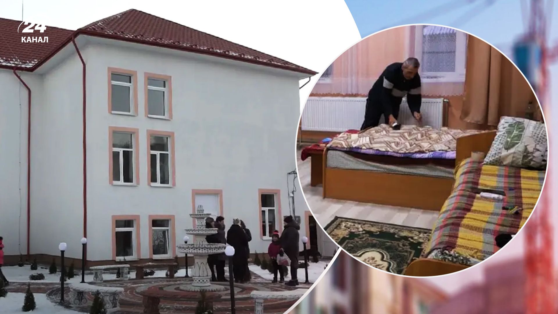 На Буковине помещение начальной школы было переоборудовано в жилье для переселенцев.