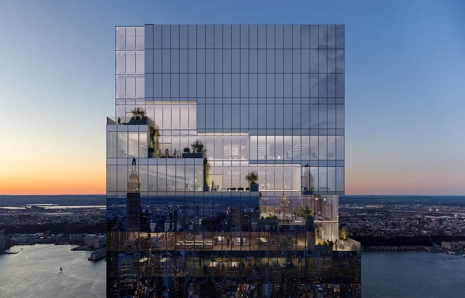 Спиральный небоскреб в Нью-Йорке от BIG Спиральный небоскреб в Нью-Йорке от BIG