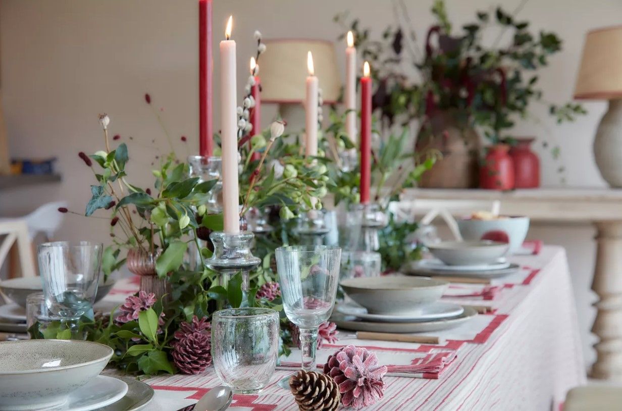 Как оформить рождественский стол Как оформить рождественский стол