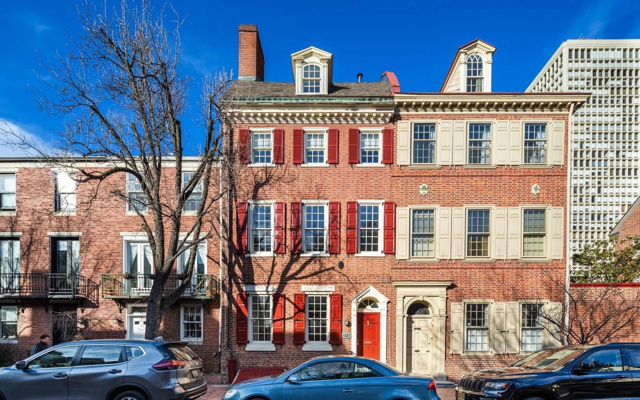 Древний дом в Филадельфии Древний дом в Филадельфии