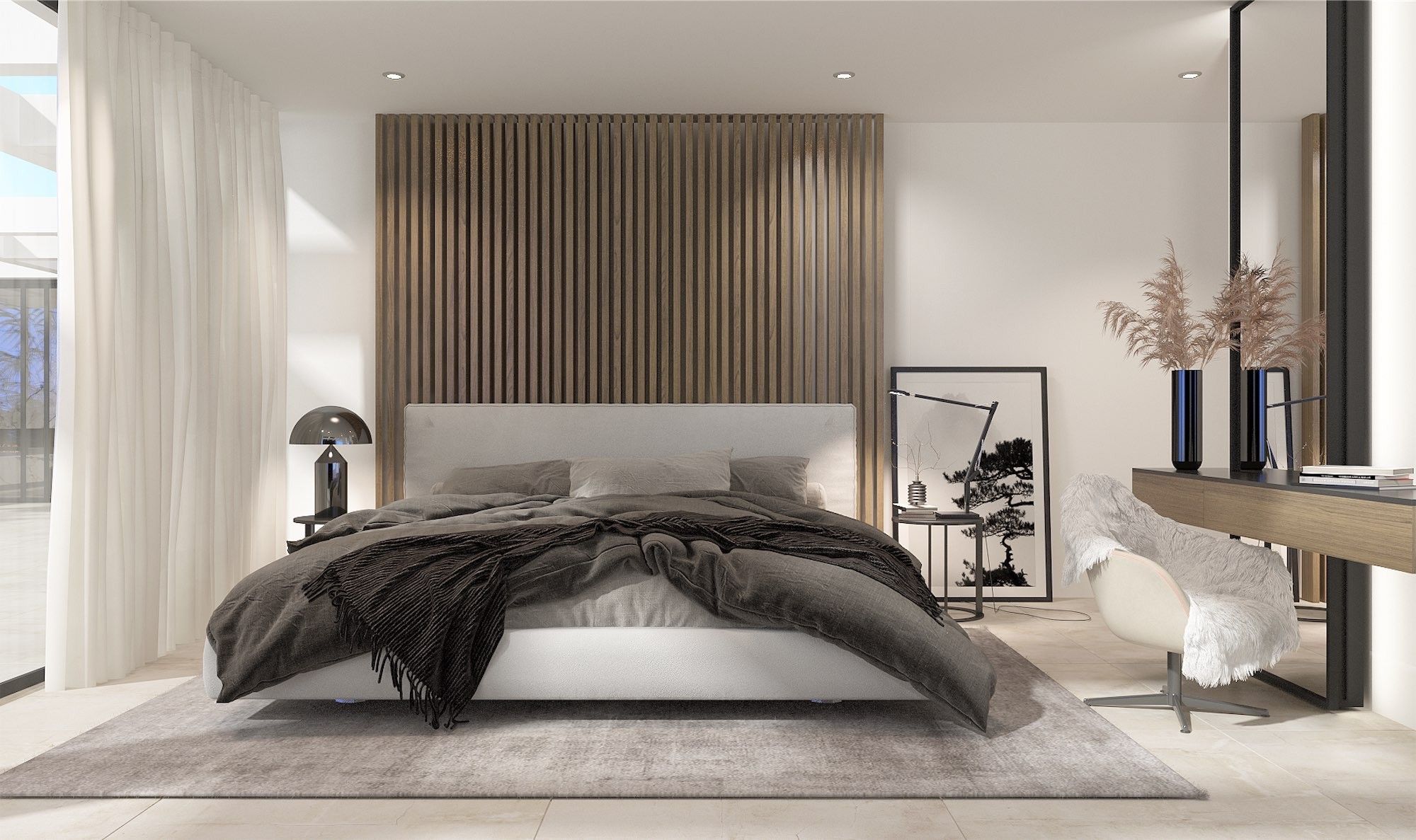 Стиль хай-тек у спальні - як облаштувати сучасну й затишну кімнату - Нерухомість