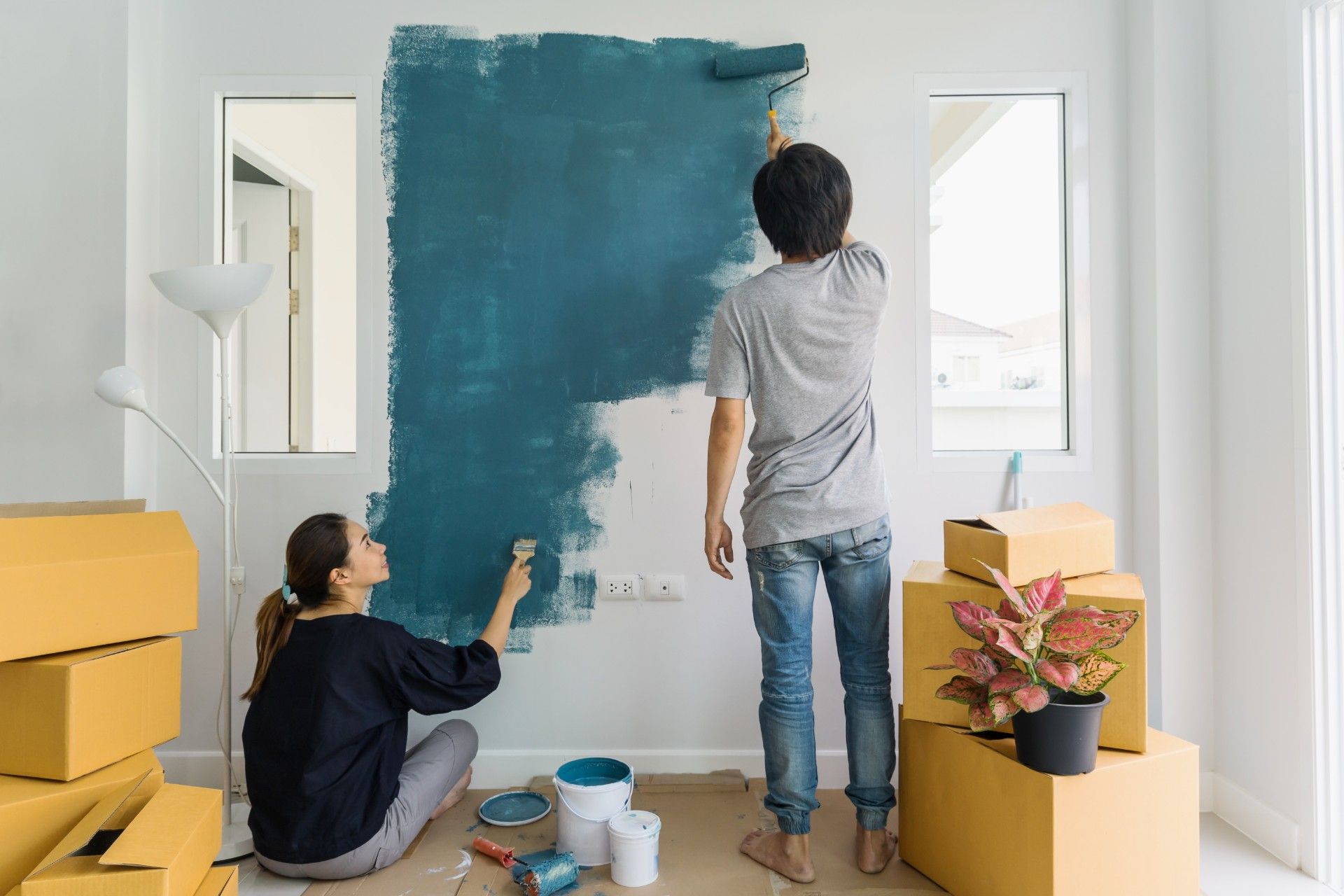Покраска стен – какую ошибку люди постоянно допускают – Недвижимость
