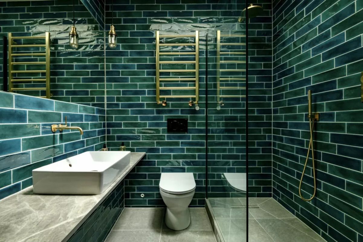 Ідеї зелених ванних кімнат - з чим поєднати цей колір та як застосувати в інтер'єрі - Нерухомість