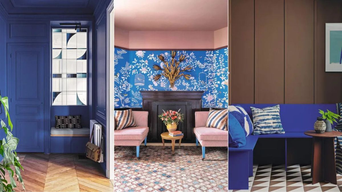 Темно-синий в дизайне интерьера – с какими цветами и оттенками сочетать – Недвижимость