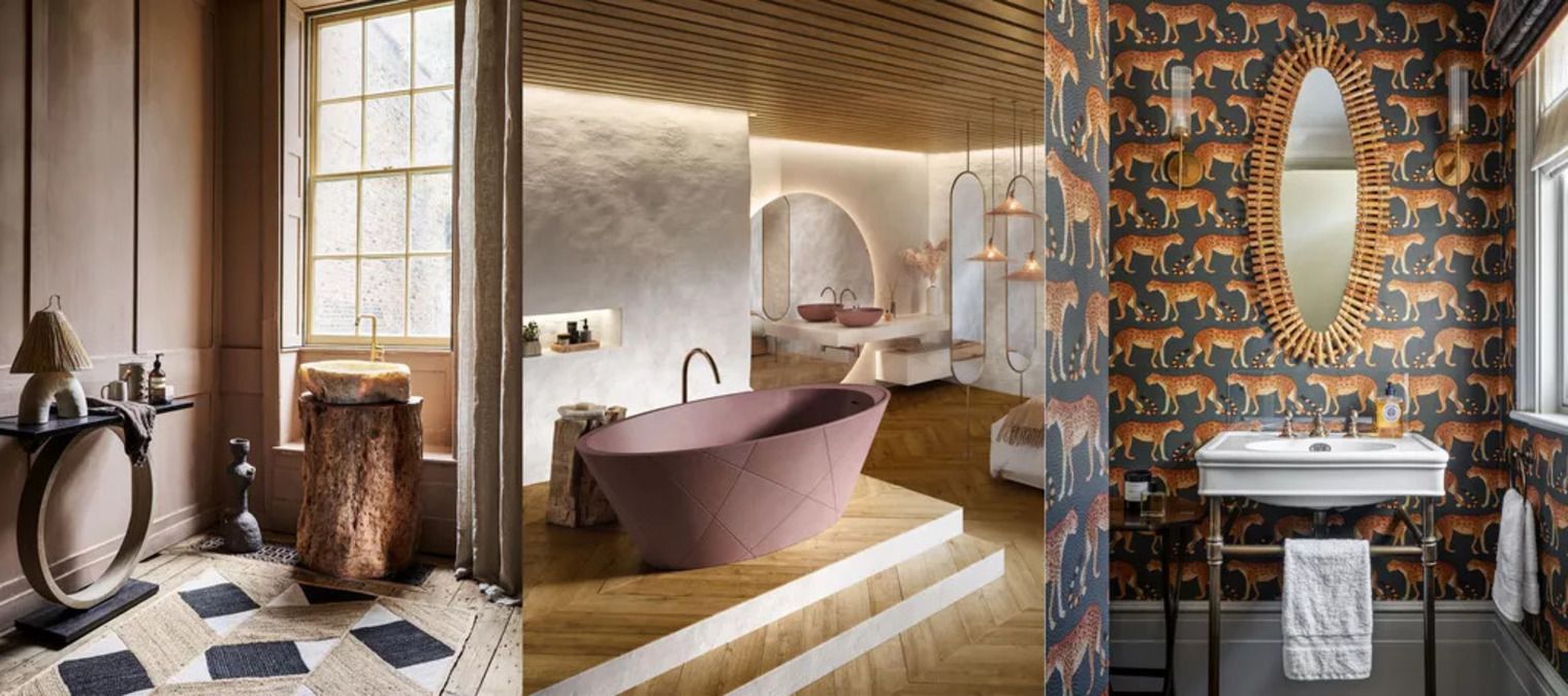 Ванная комната в стиле бохо - пять волшебных дизайнов, вызывающих восхищение - Недвижимость