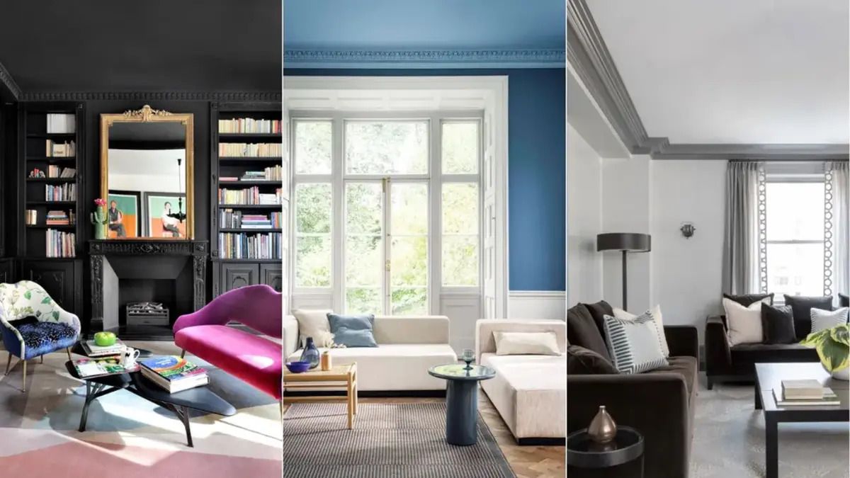 Покраска потолка – какие цвета точно не нужно выбирать и почему – Недвижимость