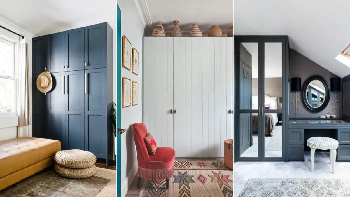 Цвет шкафов на фоне стен - должны ли они быть такого же оттенка - Недвижимость Цвет шкафов на фоне стен - должны ли они быть такого же оттенка - Недвижимость