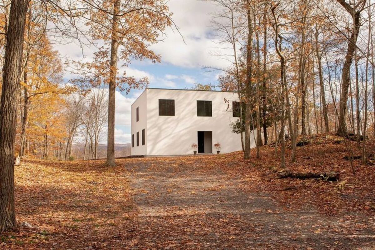 Модернистский шедевр - этот дом среди леса поражает простотой и роскошью - Недвижимость