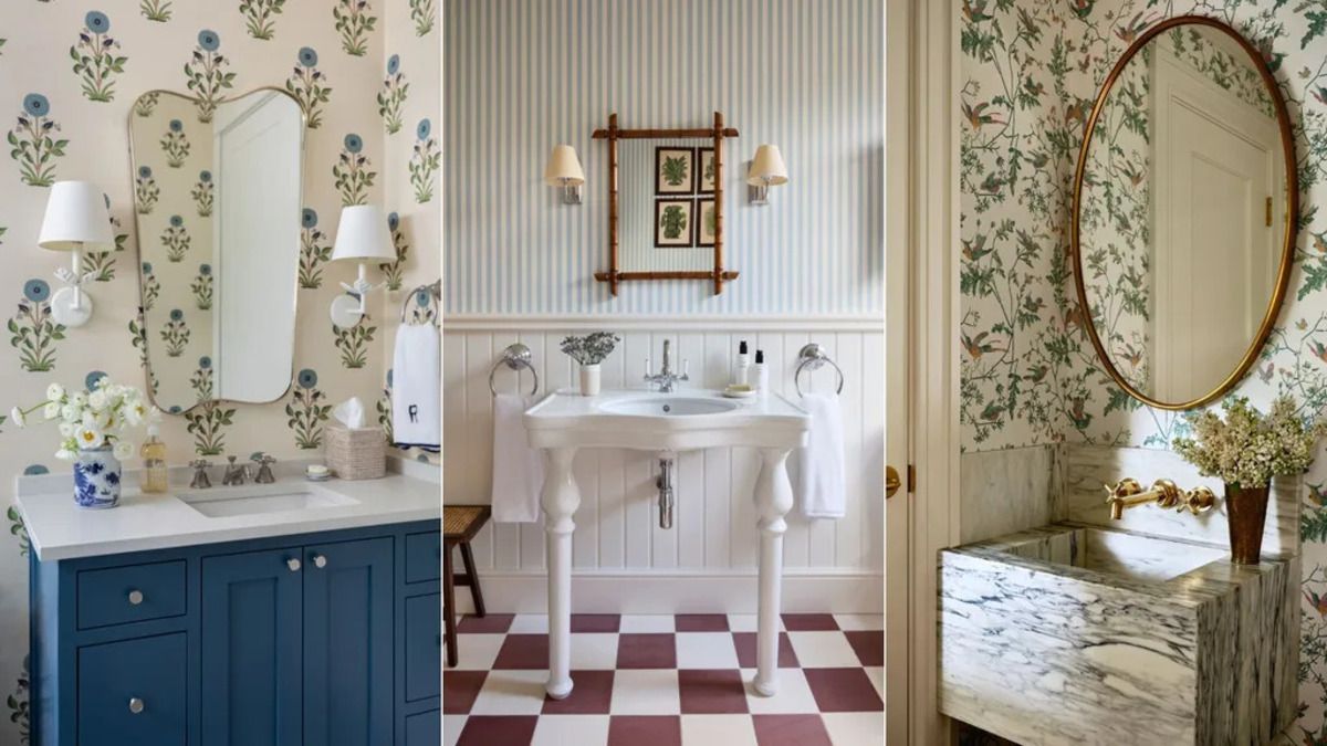 Цвет и узор в ванной - стоит ли клеить обои в ванной комнате - Недвижимость