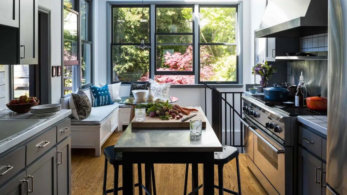 Сірий колір у маленькій кухні - як його використати, щоб візуально збільшити простір - Нерухомість