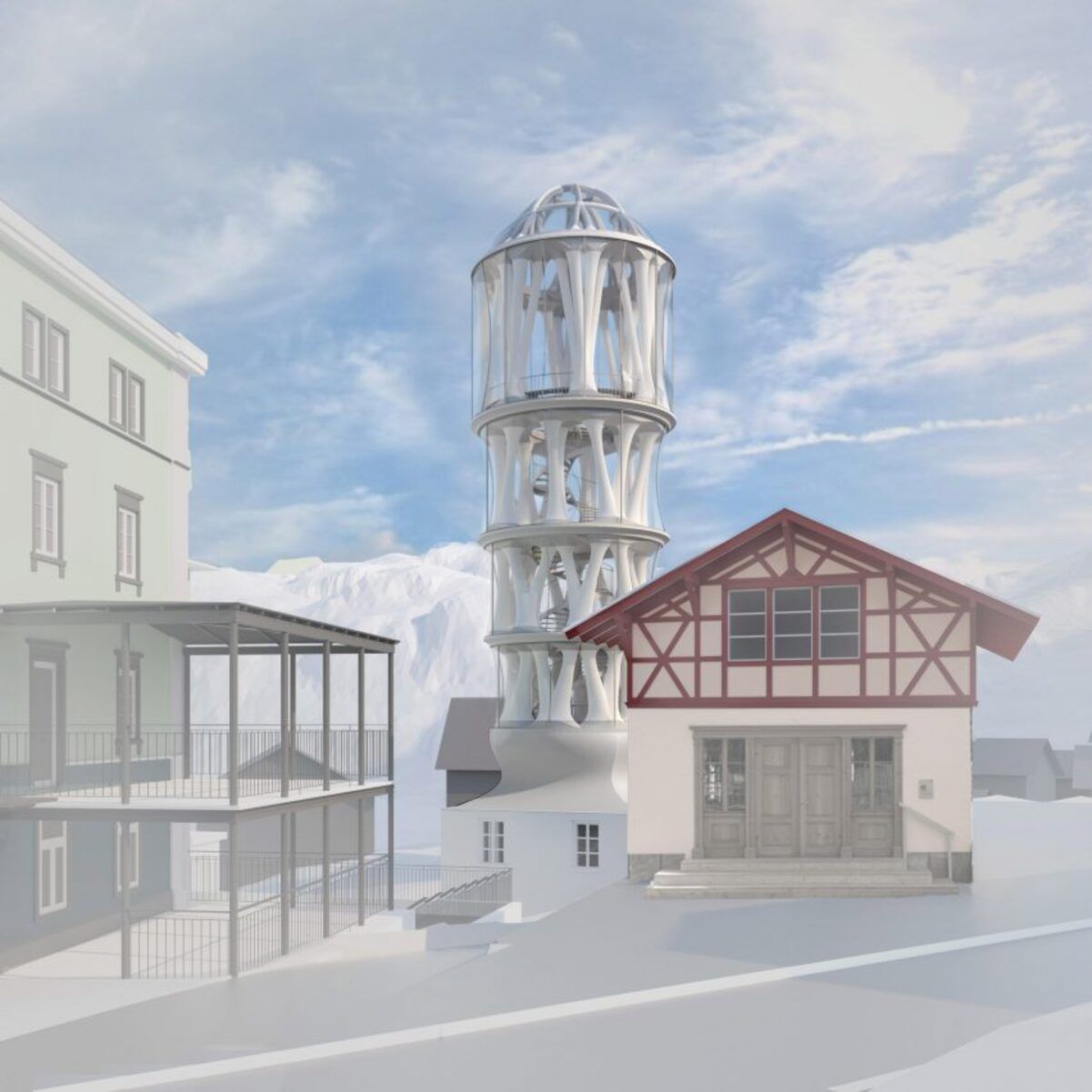 Самая высокая печатная башня в мире - посмотрите, что создадут в Швейцарии - Недвижимость Самая высокая печатная башня в мире - посмотрите, что создадут в Швейцарии - Недвижимость