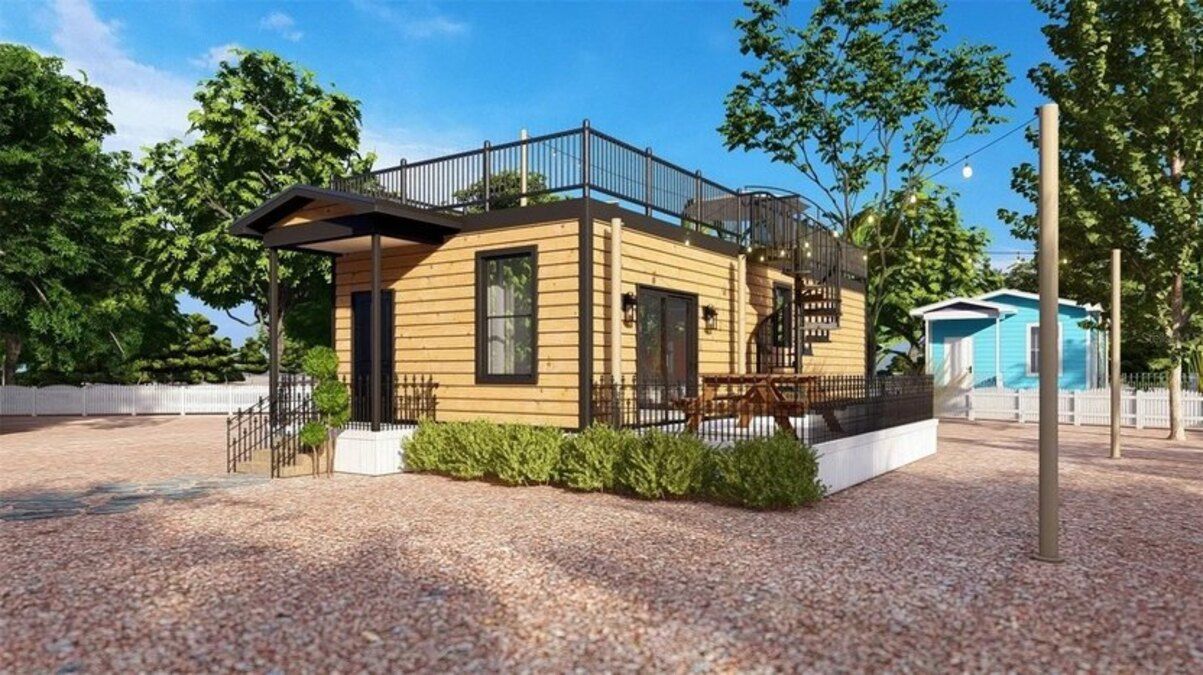 Надежная защита от урагана - во Флориде продают стальной дом - Недвижимость Надежная защита от урагана - во Флориде продают стальной дом - Недвижимость