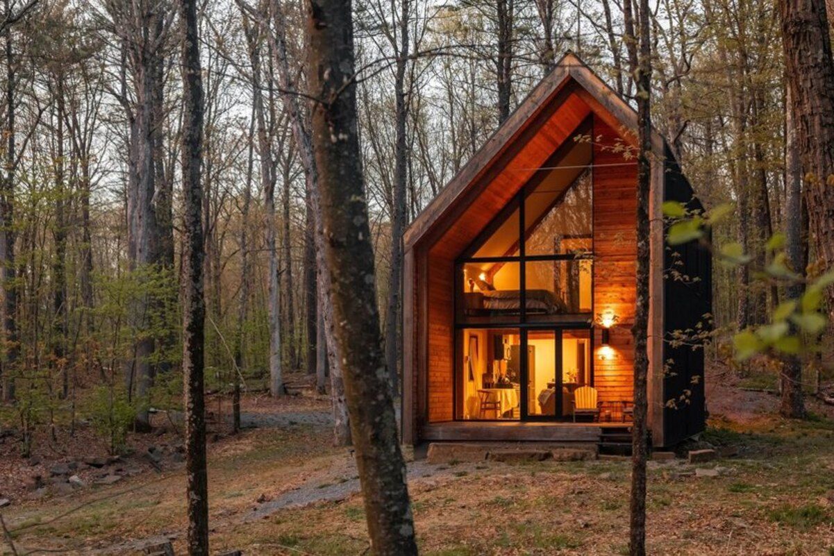Уютный дом в лесу без соседей - сколько стоит такая роскошь в штате Нью-Йорк - Недвижимость Уютный дом в лесу без соседей - сколько стоит такая роскошь в штате Нью-Йорк - Недвижимость